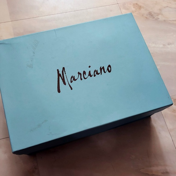 Marciano Brown Zebra Print Lianne Platforms - Picture 7 of 8